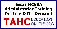 Texas HCSSA Training Announcement